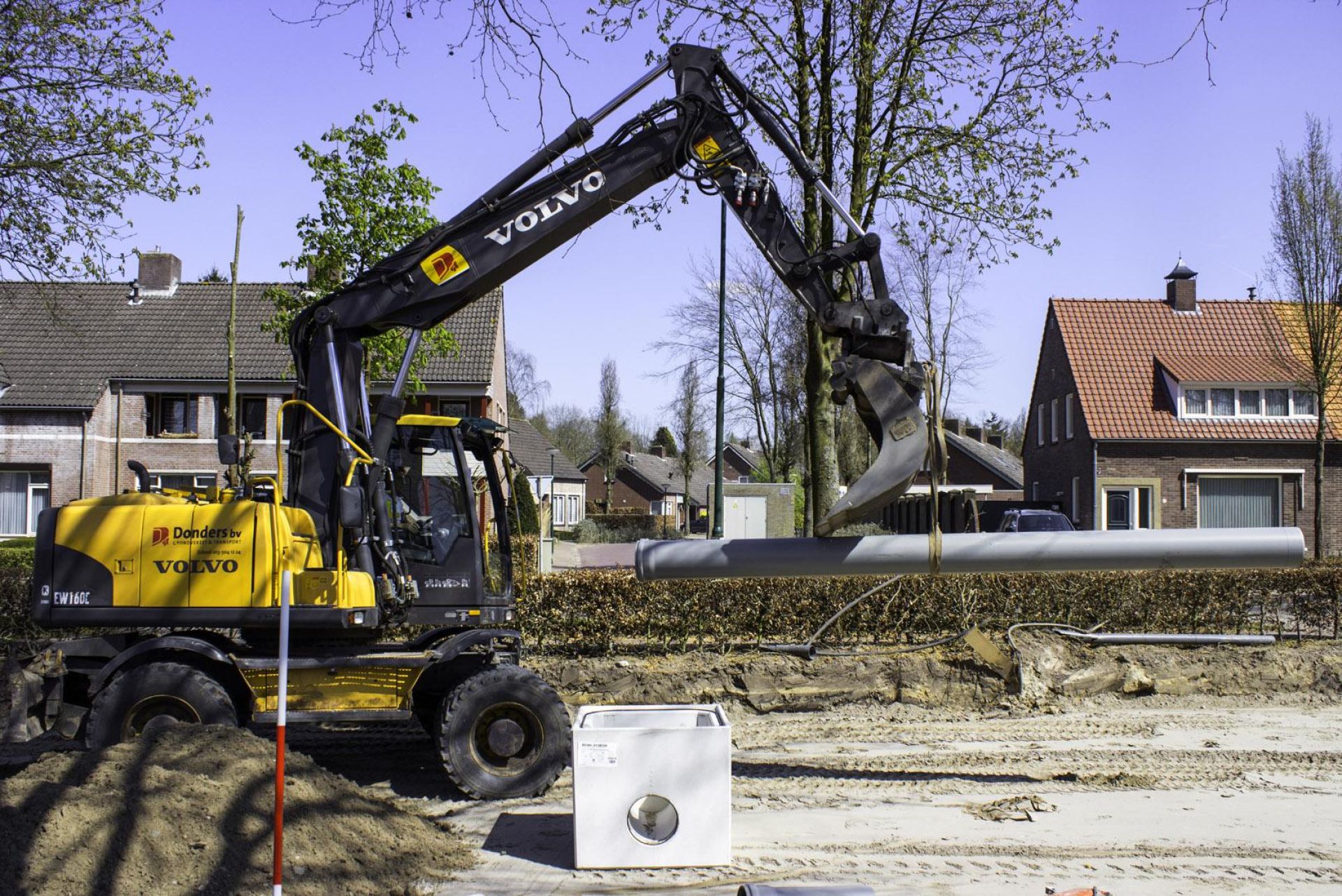 Werkzaamheden in Knegsel